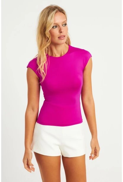 Kadın Fuşya Bluz LPP1281