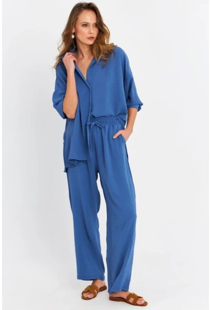 Kadın İndigo Basic Alt-Üst Pantolon Takım MRU6931