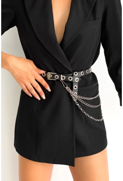 Kadın  Kuşgözlü Zincirli Kemer BE633