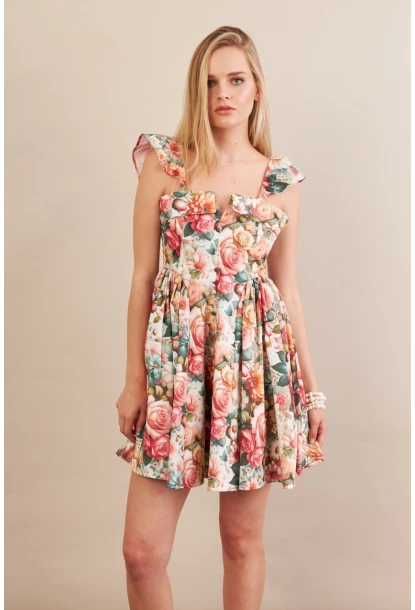 Kadın Multi Midi Dokuma Elbise PSG1010