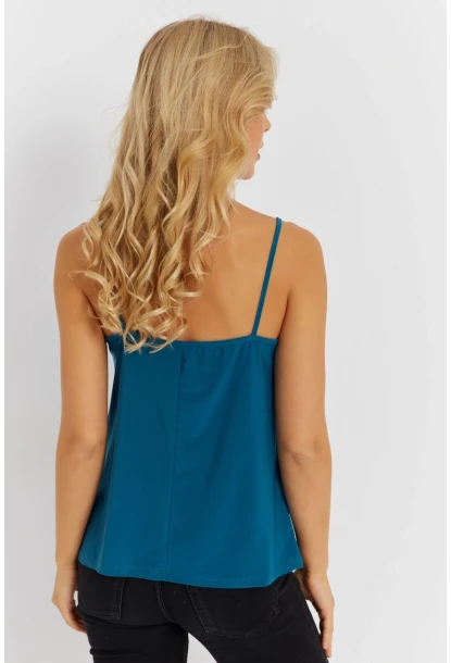 Kadın Petrol Dantelli Atlet AYD353