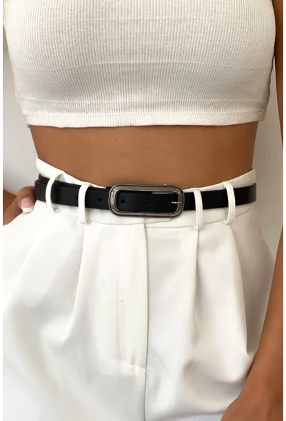 Kadın Siyah Kemer BE660