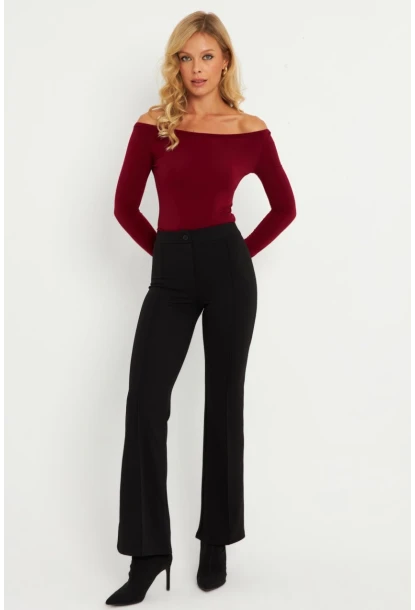 Kadın Siyah Pantolon ELT3262