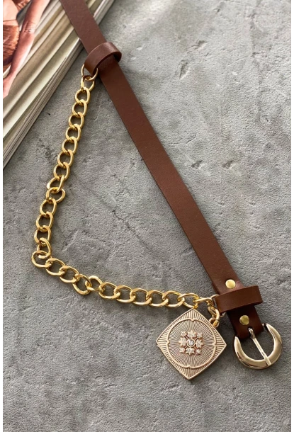 Kadın Taba Köstek Detaylı Kemer BE666