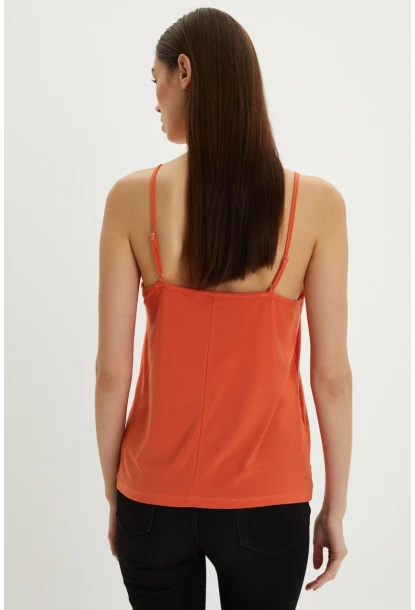 Kadın Turuncu Dantelli Atlet LPP5008