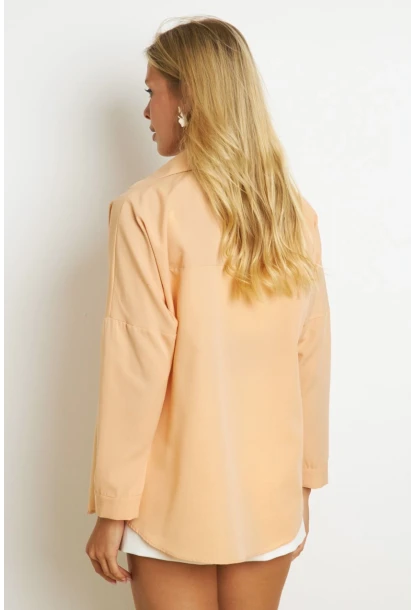 Kadın Vanilya Basic Gömlek K1251