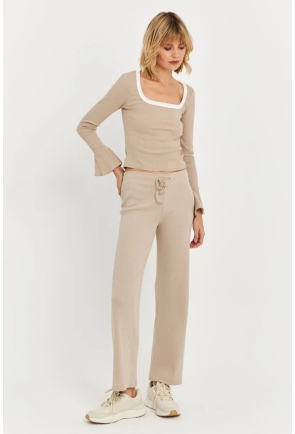 Kadın Vanilya Palazzo Eşofman Altı ALB6011