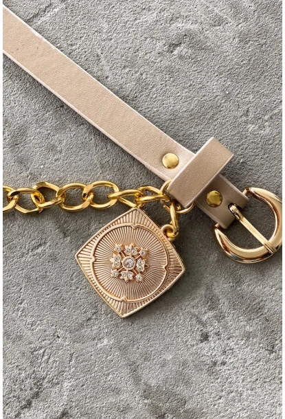 Kadın Vizon Köstek Detaylı Kemer BE666