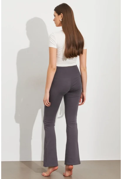 Kadın Antrasit İspanyol Paça Tayt ATS60