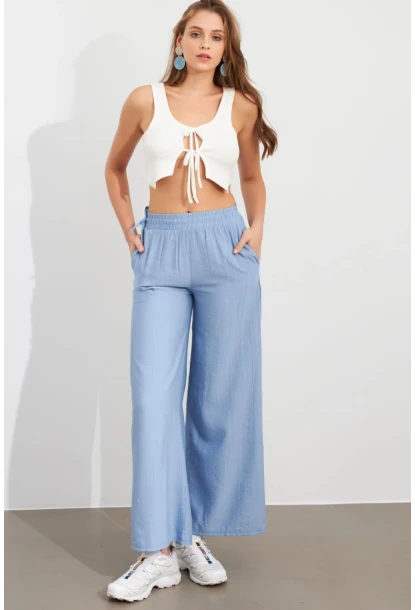 Kadın Bebe Mavi Pantolon MPC304