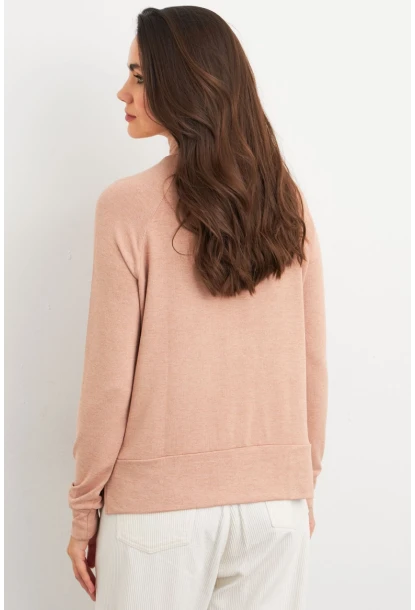 Kadın Camel Salaş Bluz AYD405