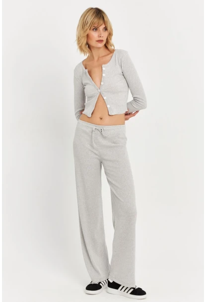 Kadın Gri Palazzo Eşofman Altı ALB6011