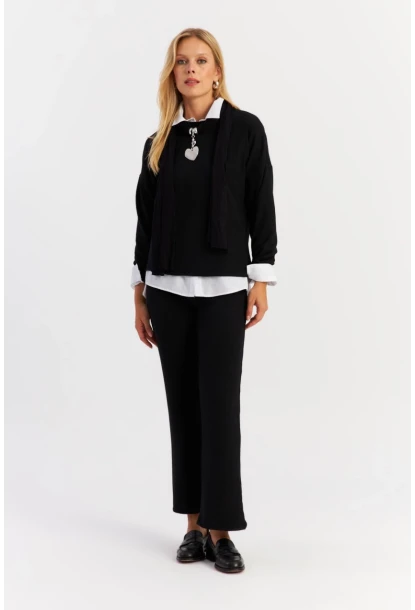 Kadın Siyah Alt Üst Takım YLE19