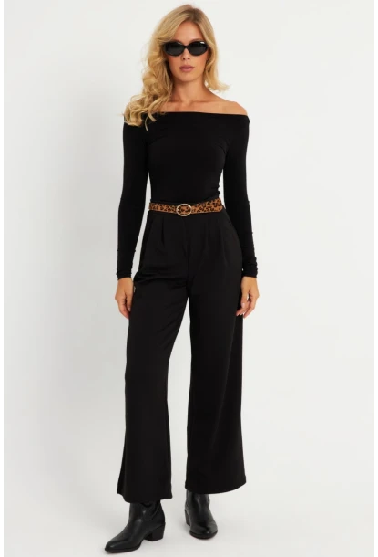 Kadın Siyah Pantolon ELT1016