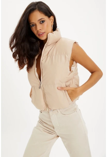 Kadın Taş Şişme Yelek DAF4910