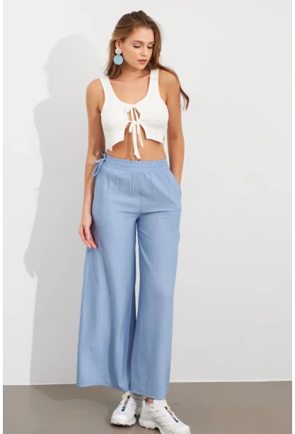 Kadın Bebe Mavi Pantolon MPC304