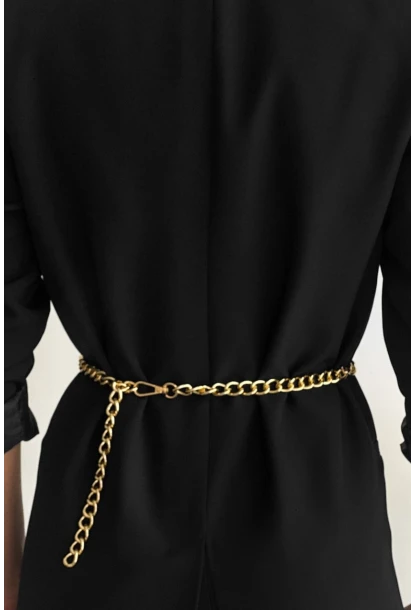 Kadın Gold Rengi Zincir Kemer BE629