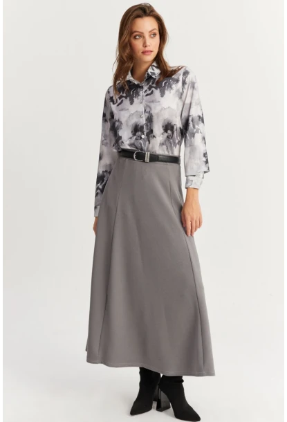 Kadın Gri Çan Etek MLON3005