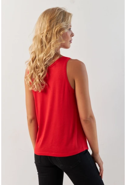 Kadın Kırmızı Bluz AYD372