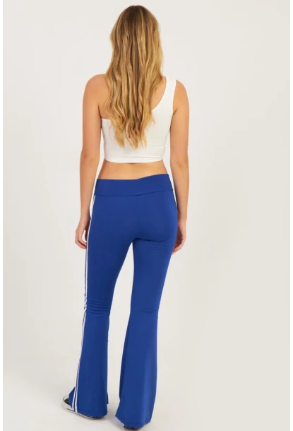 Kadın Saks İspanyol Paça Eşofman Altı SF2542