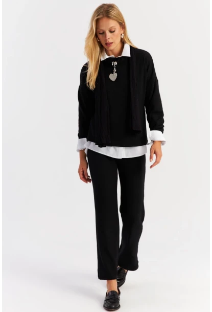 Kadın Siyah Alt Üst Takım YLE19