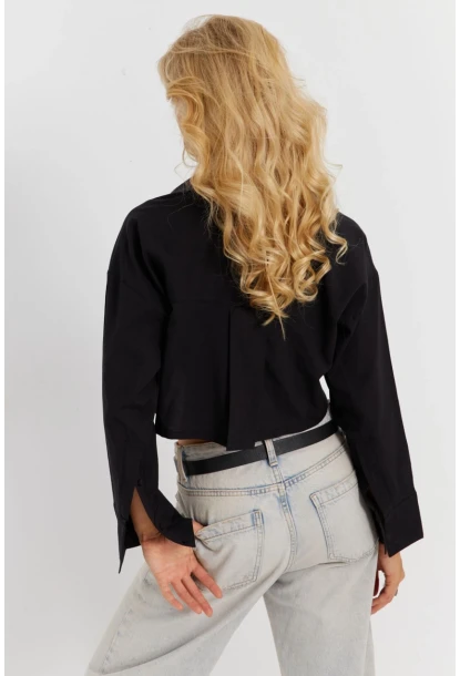 Kadın Siyah Kısa Ceket CNG115