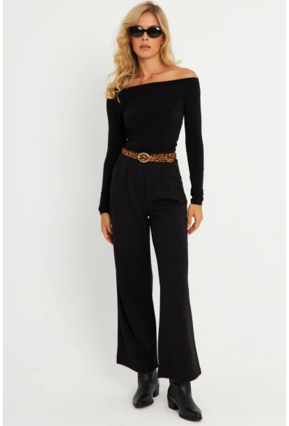 Kadın Siyah Pantolon ELT1016