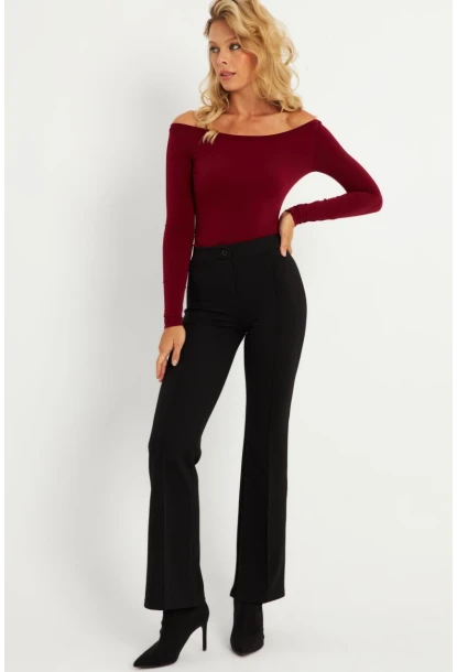 Kadın Siyah Pantolon ELT3262