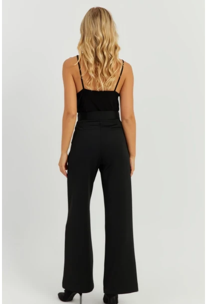 Kadın Siyah Yüksek Bel Pantolon KED2011