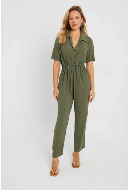 Kadın Tulum Haki Q985