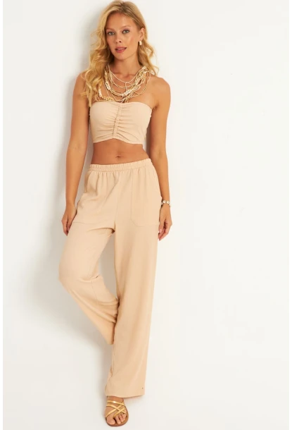 Kadın Vanilya Alt Üst Bürümcük Takım XL2002