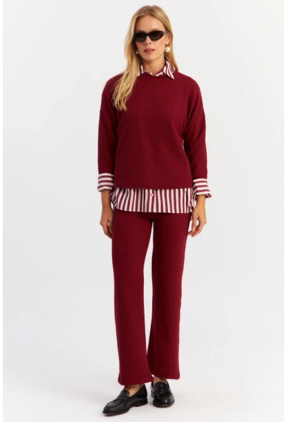 Kadın Bordo Alt Üst Takım YLE19