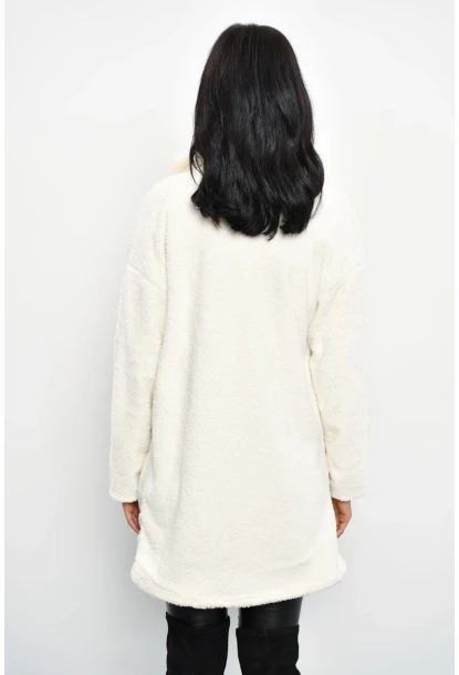Kadın Ekru Peluş Kaban DA32