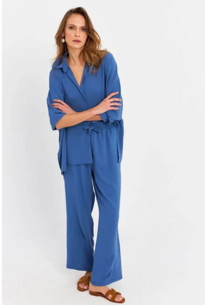 Kadın İndigo Basic Alt-Üst Pantolon Takım MRU6931