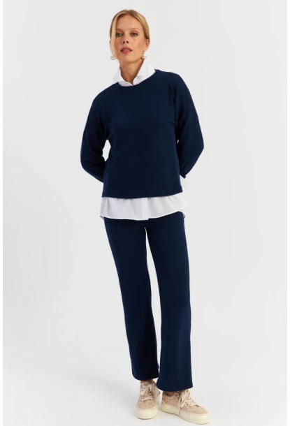 Kadın Lacivert Alt Üst Takım YLE19