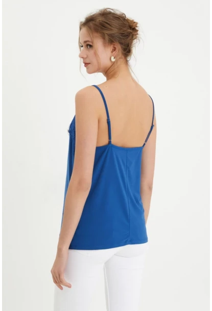 Kadın Saks Dantelli Atlet LPP5008