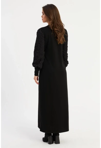 Kadın Siyah Maxi Elbise MBK57