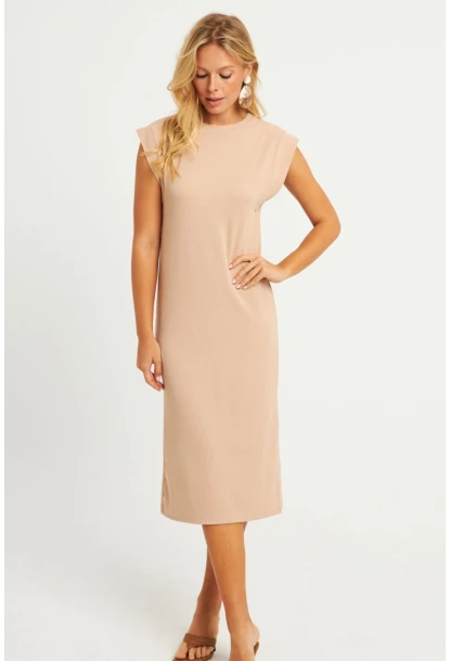 Kadın Taş Basic Midi Elbise DMR279