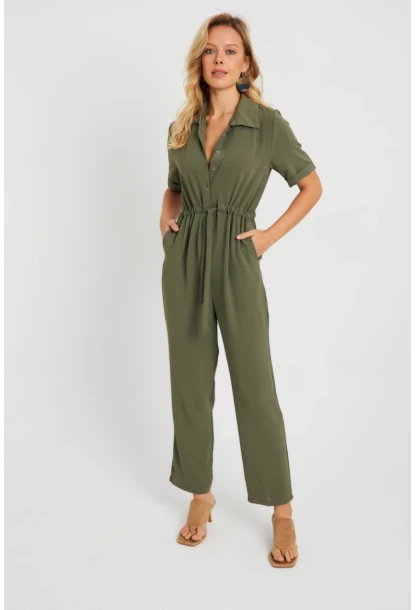 Kadın Tulum Haki Q985