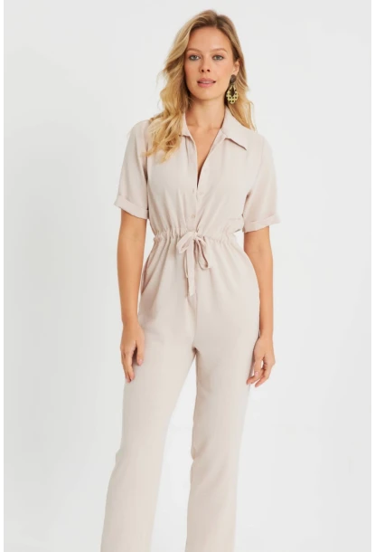 Kadın Tulum Vanilya Q985