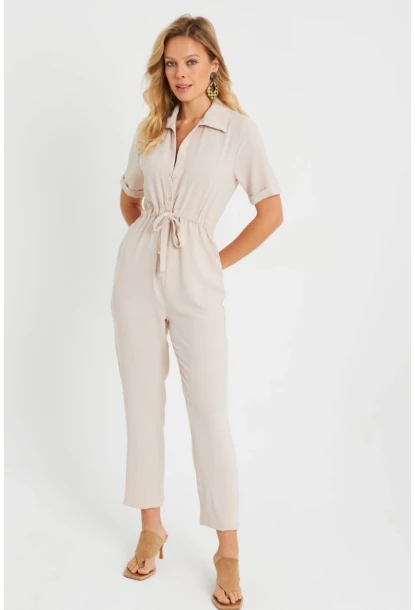 Kadın Tulum Vanilya Q985