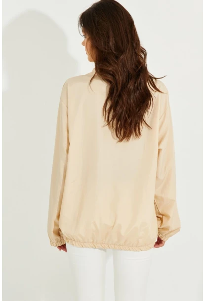 Kadın Vanilya Mevsimlik İnce Yağmurluk MEN2005