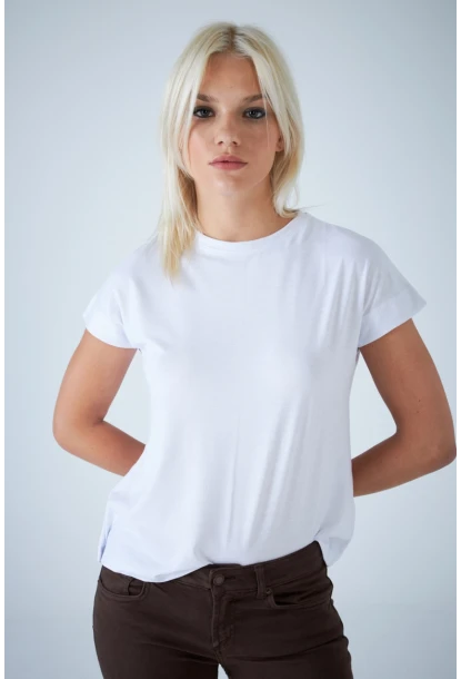 Kadın Beyaz T-Shirt LPP1314