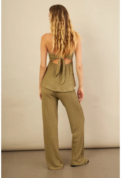 Kadın Çağla Bubble Alt Üst Takım FLU337