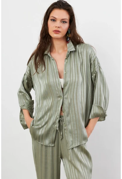 Kadın Çağla Lizbon Gömlek CAR1101-90