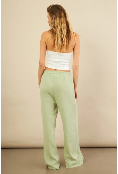 Kadın Çağla Müslin Pantolon FRO1004