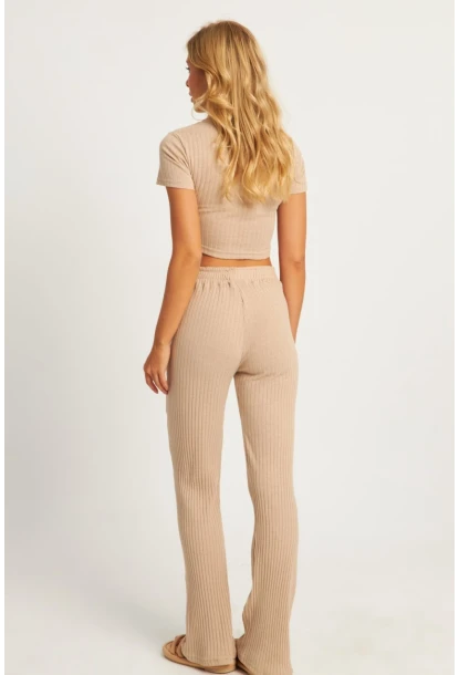 Kadın Camel Pencereli Takım XL2017