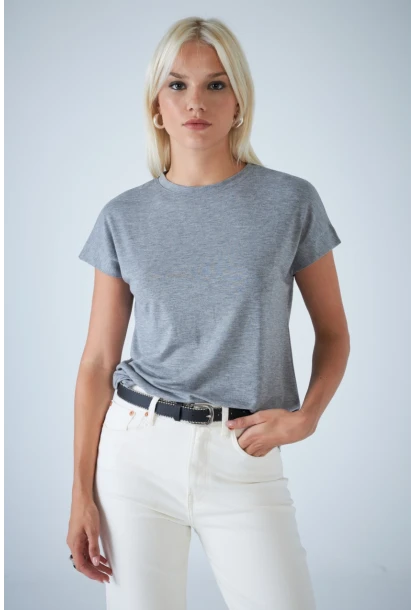 Kadın Gri T-Shirt LPP1313