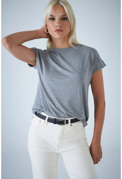 Kadın Gri T-Shirt LPP1313