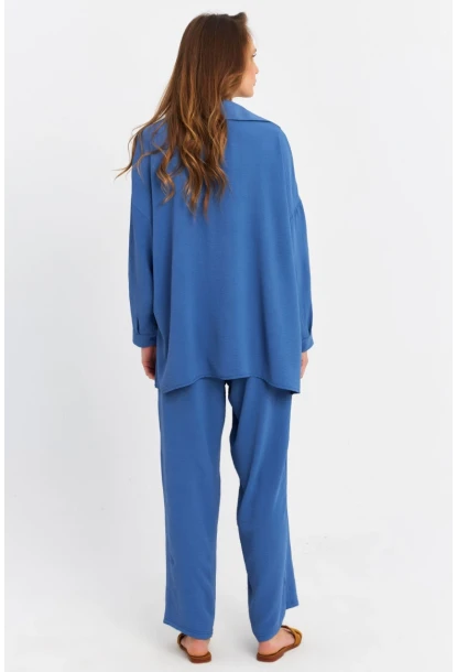 Kadın İndigo Basic Alt-Üst Pantolon Takım MRU6931